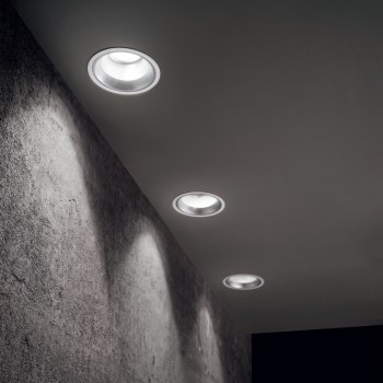 Spot incastrat LED OFF alb Ideal Lux 266510, D16.2 cm, 28W