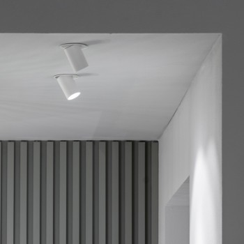 Spot incastrat LED NOVA negru Ideal Lux 267920, D10 cm, 12W
