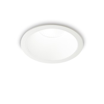 Spot incastrat LED GAME alb Ideal Lux 273174, D12 cm, 20W