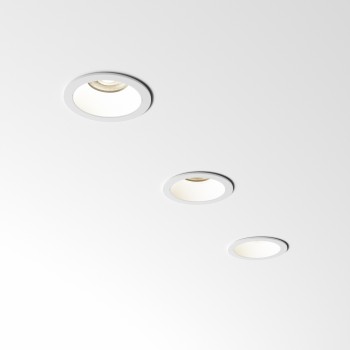 Spot incastrat LED GAME alb Ideal Lux 273174, D12 cm, 20W