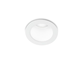 Spot incastrat LED QUARK alb Ideal Lux 307756, D4 cm, 5W