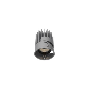 Spot incastrat LED ZEUS gri Ideal Lux 324814, D5.6 cm, 13W