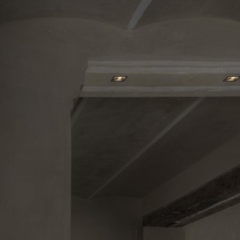 Spot incastrat LED ZEUS gri Ideal Lux 324821, D5.6 cm, 13W