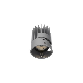 Spot incastrat LED ZEUS gri Ideal Lux 324838, D8.2 cm, 21W