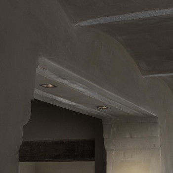 Spot incastrat LED ZEUS gri Ideal Lux 324821, D5.6 cm, 13W