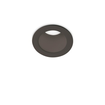 Spot incastrat LED QUARK negru Ideal Lux 327495, D4 cm, 5W