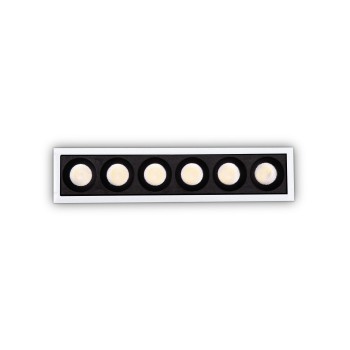 Spot incastrat LED LIKA alb Ideal Lux 327501, 12.2x2.8 cm, 10W