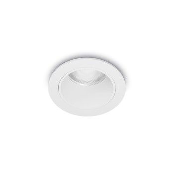 Spot incastrat LED QUARK alb Ideal Lux 344812, D4.9 cm, 12W