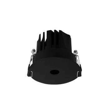 Spot incastrat LED INFINITY negru Ideal Lux 355702, D6.5 cm, 7W