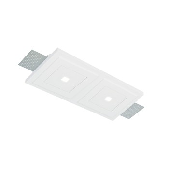 Spot incastrat LED ZEPHYR alb Ideal Lux 361307, 24x13.8 cm, 24W