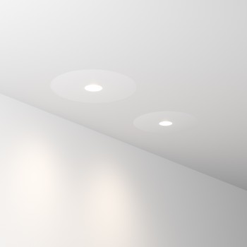 Spot incastrat LED INFINITY negru Ideal Lux 356129, D8.5 cm, 7W