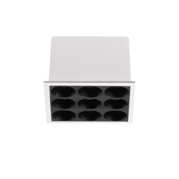 Spot incastrat LED LIKA alb Ideal Lux 367286, 6.5x6.5 cm, 10W