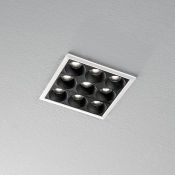 Spot incastrat LED LIKA alb Ideal Lux 367286, 6.5x6.5 cm, 10W