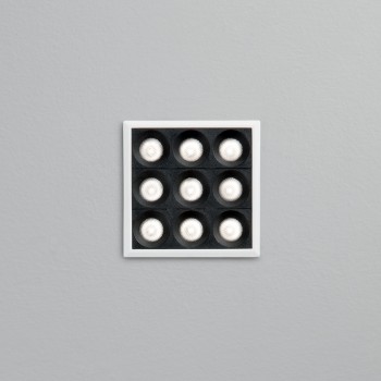 Spot incastrat LED LIKA alb Ideal Lux 367286, 6.5x6.5 cm, 10W