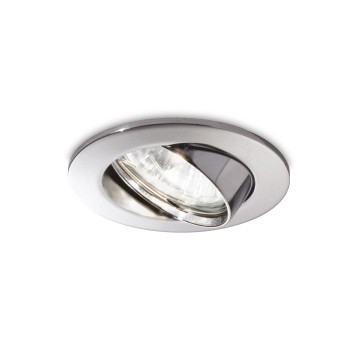 Spot incastrat SWING crom Ideal Lux 083131, D8.2 cm, 1xGU10