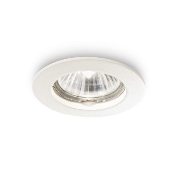 Spot incastrat JAZZ alb Ideal Lux 083117, D7.3 cm, 1xGU10
