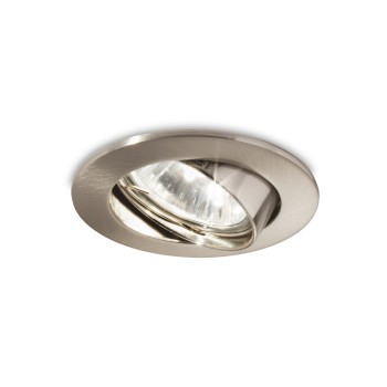 Spot incastrat SWING nichel Ideal Lux 083148, D8.2 cm, 1xGU10