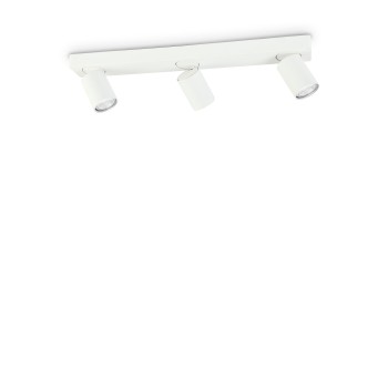 Spot aplicat RUDY alb Ideal Lux 229065, 54x12.5 cm, 3xGU10