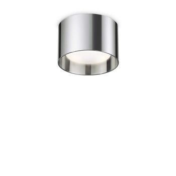 Spot aplicat SPIKE crom Ideal Lux 310886, D10 cm, 1xGX53