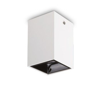 Spot aplicat LED NITRO alb Ideal Lux 319575, 9.7x9.7 cm, 25W
