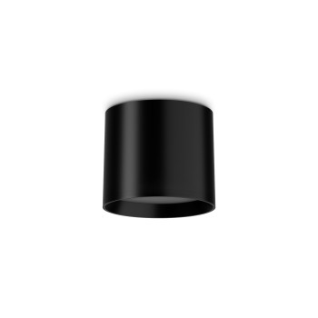 Spot aplicat LED SPIKE negru Ideal Lux 336008, D10 cm, 10W