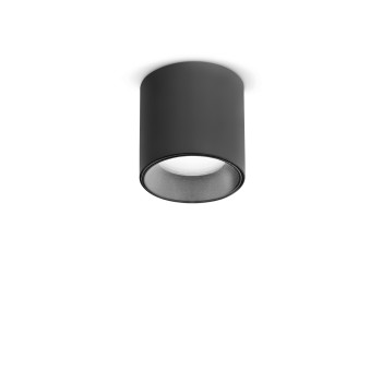 Spot aplicat LED NITRO negru Ideal Lux 342795, D4.2 cm, 4W