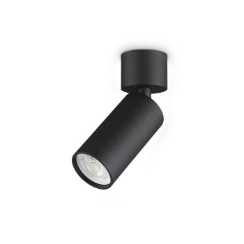 Spot aplicat DYNAMITE negru Ideal Lux 347646, D4 cm, 1xGU10