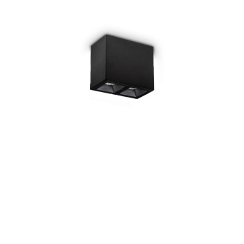 Spot aplicat LED LIKA negru Ideal Lux 369877, 6.5x3.5 cm, 6W