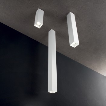 Spot aplicat LOOK alb Ideal Lux 367552, D6 cm, 1xGU10