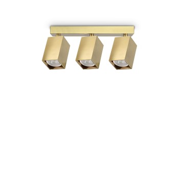 Spot aplicat DYNAMITE alama Ideal Lux 371283, 27.5x5.7 cm, 3xGU10