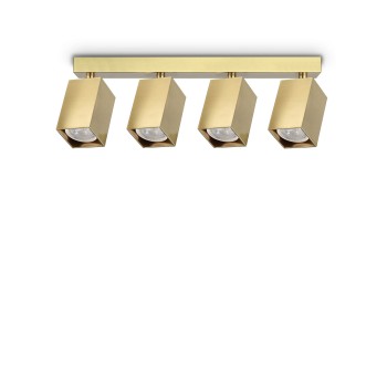 Spot aplicat DYNAMITE alama Ideal Lux 371375, 38.5x5.7 cm, 4xGU10
