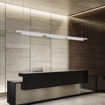 Spot pe sina LINK alb Ideal Lux 187976
