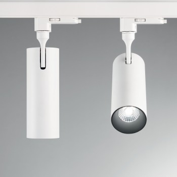 Spot pe sina LED SMILE alb Ideal Lux 189611, 15W