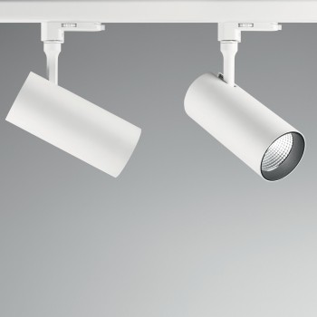 Spot pe sina LED SMILE alb Ideal Lux 189833, 20W