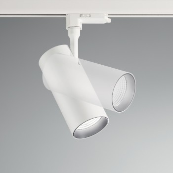 Spot pe sina LED SMILE alb Ideal Lux 189895, 30W
