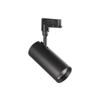 Spot pe sina LED SMILE negru Ideal Lux 190082, 30W