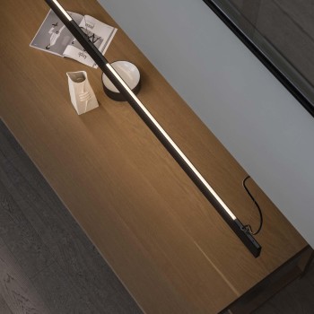 Modul liniar LED STEEL negru Ideal Lux 241975, L120 cm, 32W
