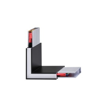 Modul liniar LED STEEL negru Ideal Lux 242002, 5.5W