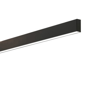 Modul liniar LED STEEL negru Ideal Lux 267135, L107 cm, 36W