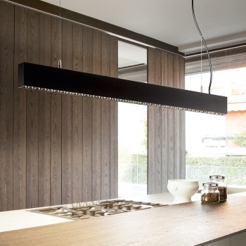 Spot pe sina STEEL negru Ideal Lux 267142, L107 cm, 36W