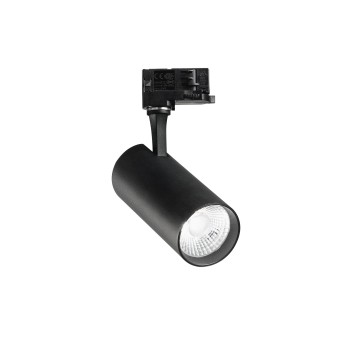 Spot pe sina LED FOX negru Ideal Lux 267791, 25W