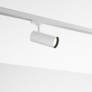 Spot pe sina LED FOX negru Ideal Lux 267791, 25W