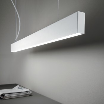 Modul liniar LED STEEL alb Ideal Lux 270203, L107 cm, 36W