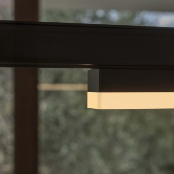 Spot pe sina LED DISPLAY negru Ideal Lux 283050, 40W