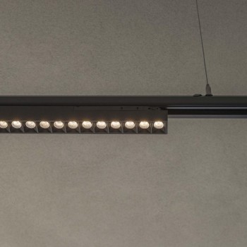 Spot pe sina LED DISPLAY negru Ideal Lux 283609, 14W