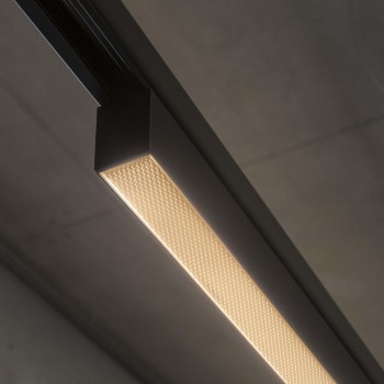 Spot pe sina LED DISPLAY negru Ideal Lux 283630, 25W