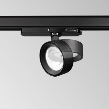 Spot pe sina LED POV negru Ideal Lux 296333, 22W