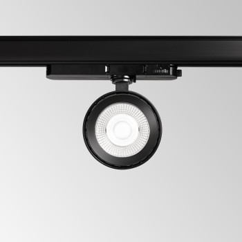 Spot pe sina LED POV negru Ideal Lux 296333, 22W