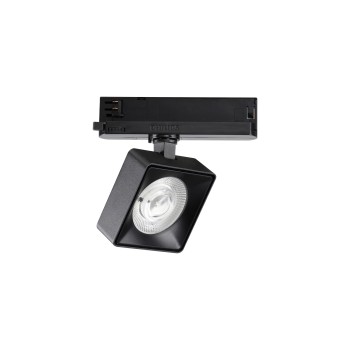 Spot pe sina LED POV negru Ideal Lux 296357, 22W