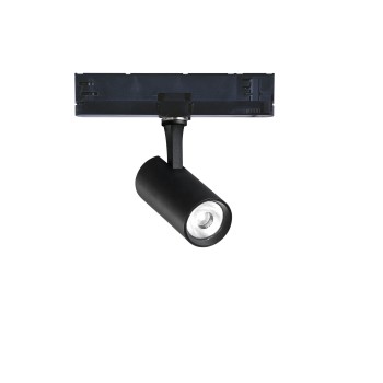 Spot pe sina LED FOX negru Ideal Lux 302539, 8W